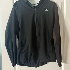 Black adidas athletic jacket